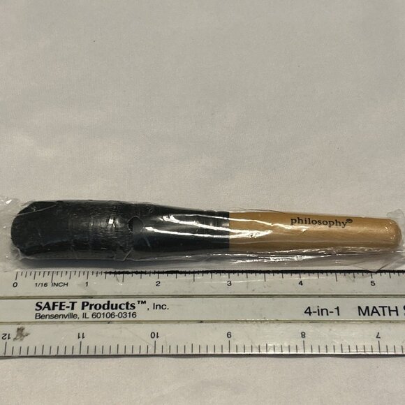 Philosophy Rare Vintage 1996 Original Cosmetics Blush Brushes 5” Long New - Picture 5 of 8